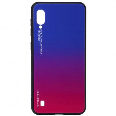 Чохол до мобільного телефона BeCover Gradient Glass Samsung Galaxy M10 2019 SM-M105 Blue-Red (703868)