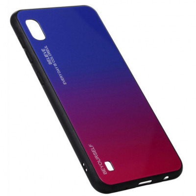 Чохол до мобільного телефона BeCover Gradient Glass Samsung Galaxy M10 2019 SM-M105 Blue-Red (703868)