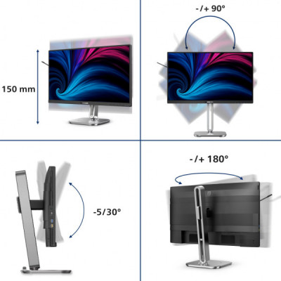 Монітор Philips 24B2U4301/00 Монітор Philips 24B2U4301/00