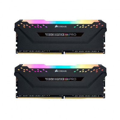 Модуль пам'яті для комп'ютера DDR4 32GB (2x16GB) 3600 MHz Vengeance RGB Pro Corsair (CMW32GX4M2D3600C18)