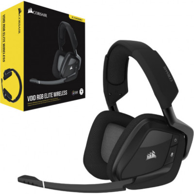 Навушники Corsair Void RGB Elite Wireless Carbon (CA-9011201-EU)