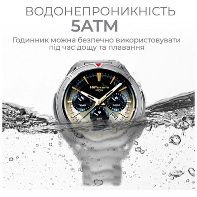 Смарт-годинник HiFuture active black-yellow (active.black-yellow)