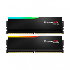 Модуль пам'яті для комп'ютера DDR5 96GB (2x48GB) 6000 MHz Ripjaws M5 Neo RGB Matte Black G.Skill (F5-6000J3036F48GX2-RM5NRK)