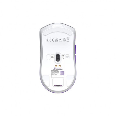 Мишка Hator Hellyberry HM47 Pro RGB Wireless/Bluetooth/USB White/Violet (HM47PRO_white_violet)