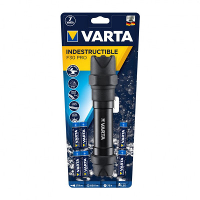 Ліхтар Varta Indestructible F30 Pro LED 6хАА (18714101421)