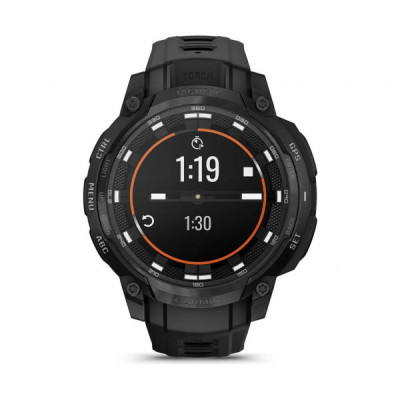 Смарт-годинник Garmin Instinct Crossover AMOLED, Tactical, Black/Black, GPS смарт-годинник (010-03398-02)