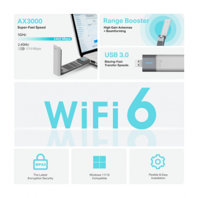 Мережева карта Wi-Fi TP-Link Archer TX50UH (ARCHER-TX50UH)