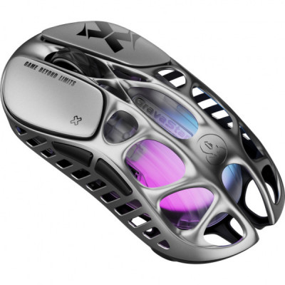 Мишка GravaStar Mercury X Wireless/Bluetooth/USB Grey (GSX_GRY)