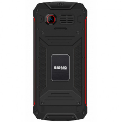 Мобільний телефон Sigma X-treme PR68 Black Red (4827798122129)