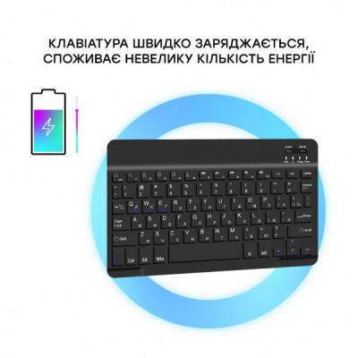 Чохол до планшета AirOn Premium Samsung Galaxy Tab A7 T500 Bluetooth keyboard (4822352781054)