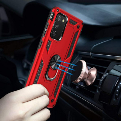 Чохол до мобільного телефона BeCover Military Samsung Galaxy A02s SM-A025/A03s SM-A037/M02s SM-M025 Red (706014)