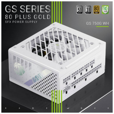 Блок живлення Gamemax 750W (GS 750G WH V25)