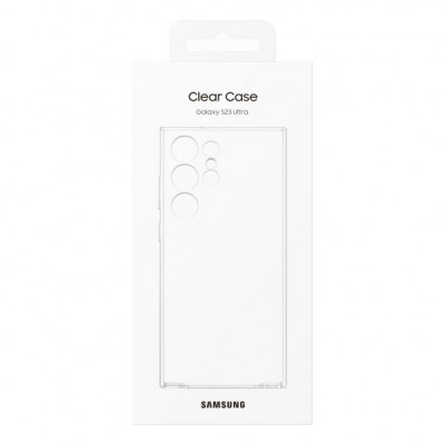 Чохол до мобільного телефона Samsung Galaxy S23 Ultra Clear Case Transparency (EF-QS918CTEGRU)