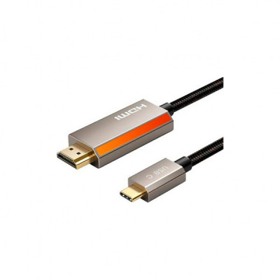 Кабель мультимедійний USB-C to HDMI 2.0m Cabletime (CA914258)