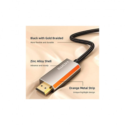 Кабель мультимедійний USB-C to HDMI 2.0m Cabletime (CA914258)