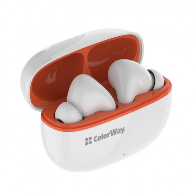 Навушники ColorWay Slim TWS-5 Earbuds White (CW-TWS5WT)