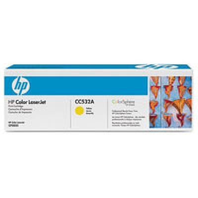 Картридж HP CLJ 304A yellow, CP2025/ CM2320 series (CC532A)