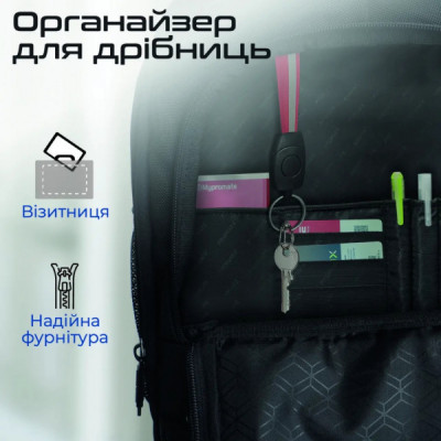 Рюкзак для ноутбука Promate 18" Rover-TR black (crampack-tr.black)