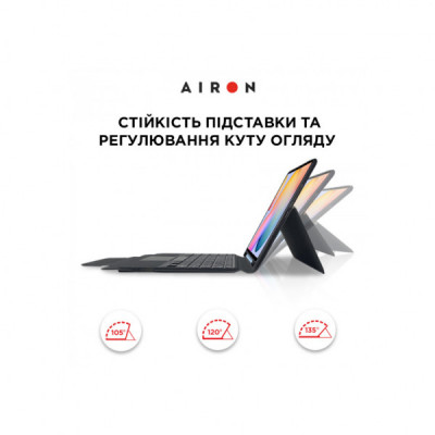 Чохол до планшета AirOn Premium Samsung Tab S6 Lite SM-P610/615 2020 with Keyboard (4822352781099)