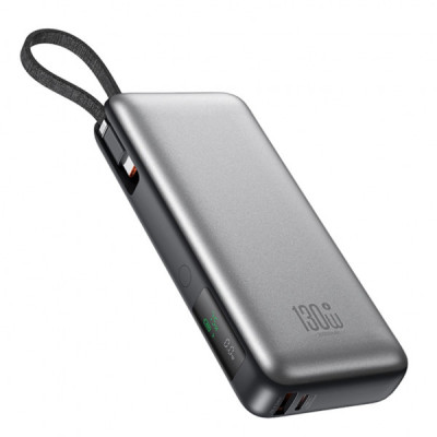 Батарея універсальна XO 20000mAh 130W, PD, QC (XO-PR268_grey)