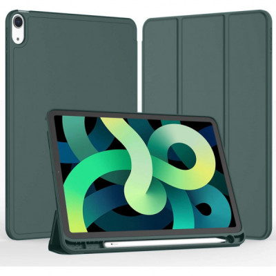 Чохол до планшета BeCover Direct Charge Pen mount Apple Pencil Apple iPad Air 5 (2022) 10.9" Dark Green (708776)