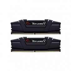 Модуль пам'яті для комп'ютера DDR4 8GB (2x4GB) 3200 MHz RIPJAWS V Black G.Skill (F4-3200C16D-8GVKB)