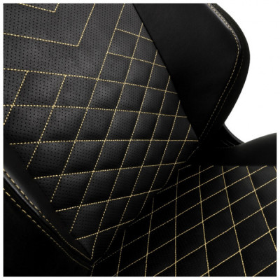 Крісло ігрове Noblechairs Hero Black/Gold (NBL-HRO-PU-GOL)