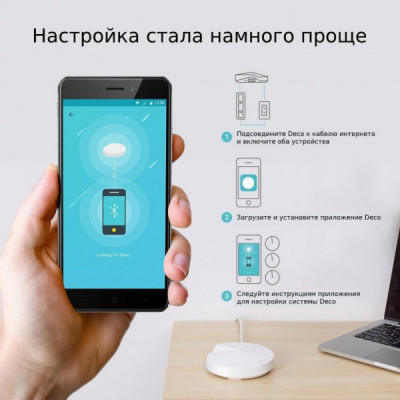 Точка доступу Wi-Fi TP-Link DECO-M9-PLUS-1-PACK