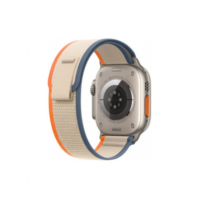 Смарт-годинник Apple Watch Ultra 2 GPS + Cellular, 49mm Titanium Case with Orange/Beige Trail Loop - M/L (MRF23UL/A)