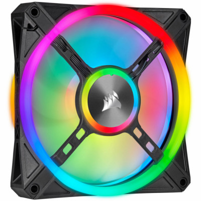 Кулер до корпусу Corsair iCUE QL120 RGB 3 Fan Pack (CO-9050098-WW)