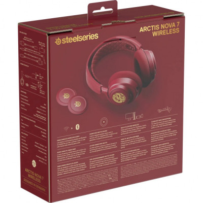 Навушники SteelSeries Arctis Nova 7 Wireless Dragon Edition Red (61557)