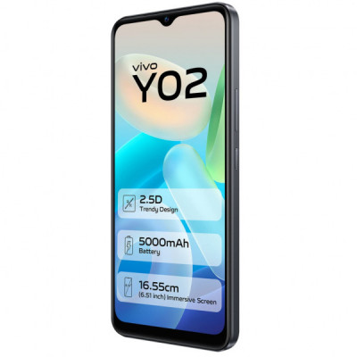 Мобільний телефон Vivo Y02 2/32GB Cosmic Grey