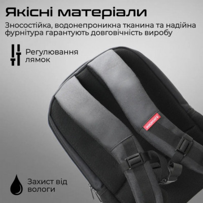 Рюкзак для ноутбука Promate 15.6" Satchel-BP Blue (satchel-bp.blue)