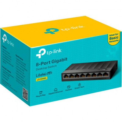 Комутатор мережевий TP-Link LS1008G