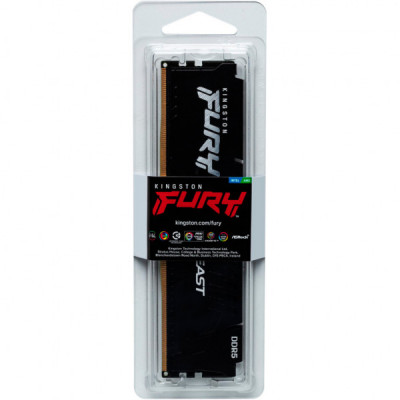 Модуль пам'яті для комп'ютера DDR5 64GB 5600 MHz Beast Black Kingston Fury (ex.HyperX) (KF556C36BBE-64)