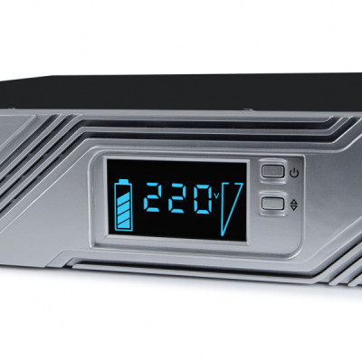 Пристрій безперебійного живлення Powercom SRТ-1000XL (SRT.1000XL.LCD.PCM)