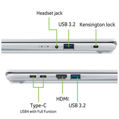 Ноутбук Acer Aspire Go 14 AG14-72P-50ZH (NX.JSUEU.006)
