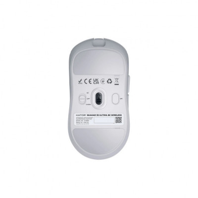 Мишка Hator Quasar 3S Ultima 8K Wireless/Bluetooth/USB White (HTM661)
