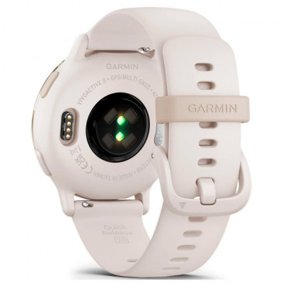 Смарт-годинник Garmin vivoactive 5, Ivory/Cream Gold, GPS (010-02862-11)