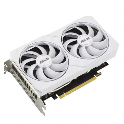 Відеокарта ASUS GeForce RTX3060 8Gb DUAL OC WHITE (DUAL-RTX3060-O8G-WHITE)