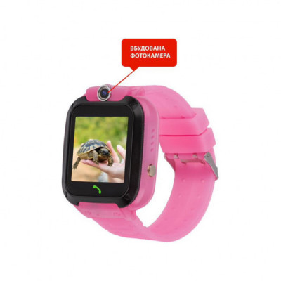 Смарт-годинник Amigo GO007 FLEXI GPS Pink