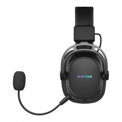 Навушники Hator Hypergang Wireless Tri-mode Black (HTA-850)