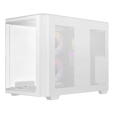 Корпус для ПК OCYPUS IOTA C50 WH CURVE ARGB DIGITAL (IOTA-C50-WHD300CD-GL)