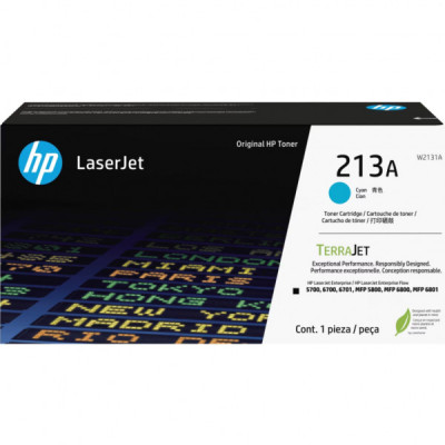 Картридж HP CLJ 213A Cyan 3K (W2131A)