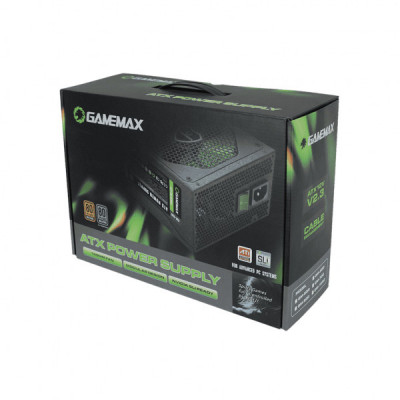 Блок живлення Gamemax GM-600 80+ APFC Black