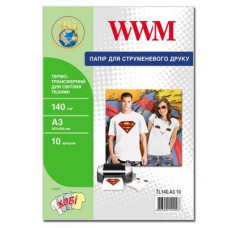 Папір WWM A3 Termotransfers/White (TL140.A3.10)