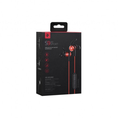 Навушники 2E S9 WiSport Wireless In Ear Headset Waterproof (2E-IES9WRD)