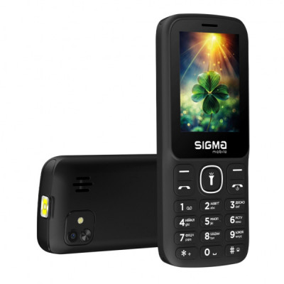 Мобільний телефон Sigma X-style 242 LUCKY Black (4827798792919) Мобільний телефон Sigma X-style 242 LUCKY Black (4827798792919)