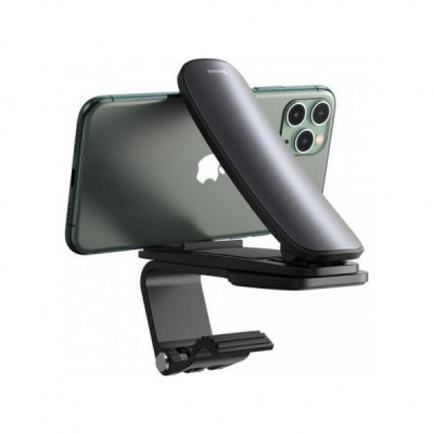 Універсальний автотримач Baseus Big Mouth Pro Car Mount (applicable to centre console) Black (SUDZ-A01)