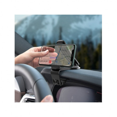 Універсальний автотримач Baseus Big Mouth Pro Car Mount (applicable to centre console) Black (SUDZ-A01)